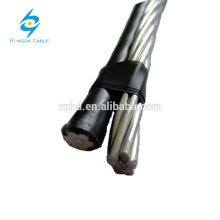 Cable de aluminio trenzado aislado aluminio del cable 1 * 16 + 16 para Yemen